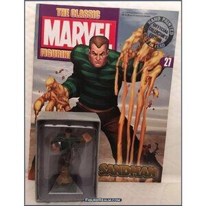 Eaglemoss 1:16 Classic Marvel‎ Figurine w/Book: Sandman #27